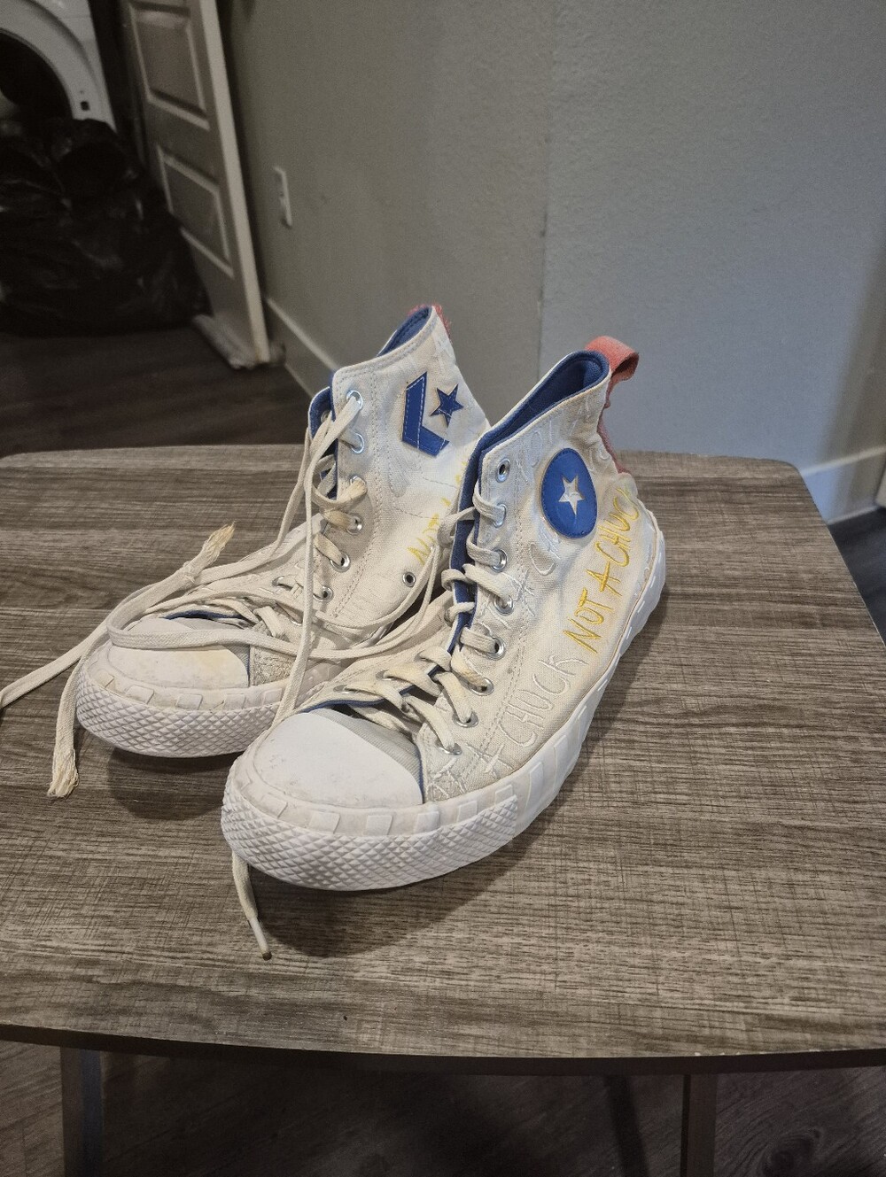 Converse UNT1TL3D Not A Chuck A06007C High Top Shoes Men's 10.5 White